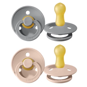 BIBS Colour cumi- 2-es szett delfin-púderrózsaszín,6-18 hónapos korig BIBS Colour cumi- 2-es szett delfin-púderrózsaszín,6-18 hónapos korig