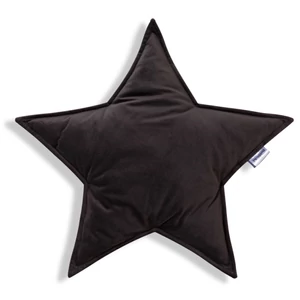 Bellochi gyerek díszpárna- Grafit szürke csillag