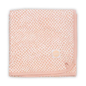 Jollein vékony baba takaró, 75x100 cm-Hamvas rózsaszín