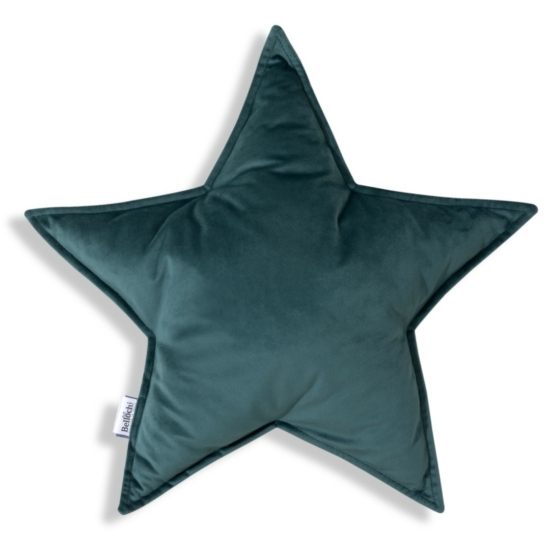 Bellochi gyerek díszpárna- Zöld csillag