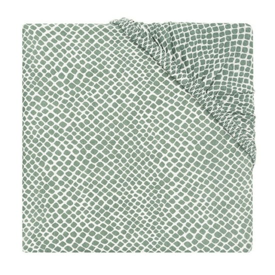 Jollein lepedő 60x120 cm- Zsálya zöld