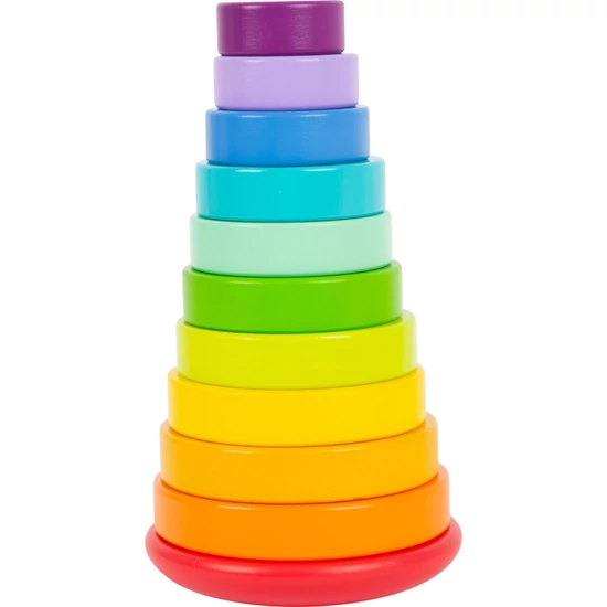 Montessori torony, nagy szivárvány