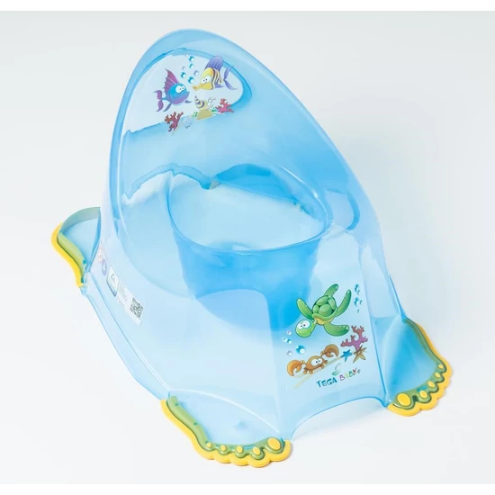Tega Baby csúszásgátlós bili- Aqua kék