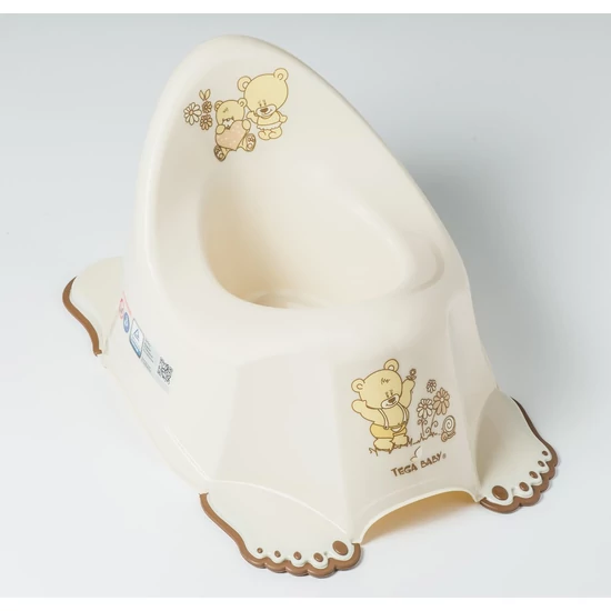Tega Baby csúszásgátlós bili- Teddy bézs