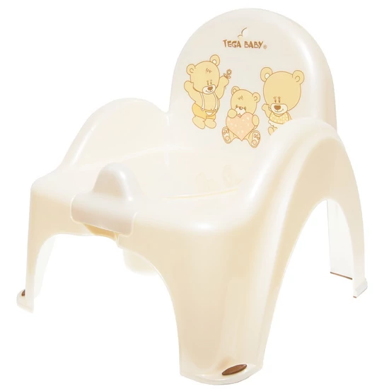 Tega Baby bili becsukható fedéllel- Teddy bézs