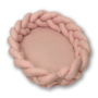 Kép 1/6 - AMY Pure fonott babafészek- Rózsaszín
