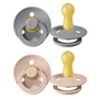 Kép 1/6 - BIBS Colour cumi- 2-es szett delfin-púderrózsaszín,6-18 hónapos korig