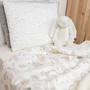 Kép 5/5 - ColorStories bevarrt babaágynemű, 2 db-os- Bézs nyuszi