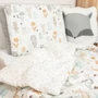 Kép 2/5 - ColorStories bevarrt babaágynemű, 2 db-os- Erdei állatok