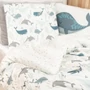 Kép 2/5 - ColorStories bevarrt babaágynemű, 2 db-os- Óceán