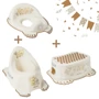 Kép 1/4 - Teddy bézs LUX bili szett, 3 részes