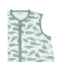 Kép 2/3 - Jollein nyári baba hálózsák, 70 cm- Zsálya zöld bálnák