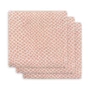 Kép 2/5 - Jollein prémium textil pelenka, 70x70 cm, 3 db- Hamvas rózsaszín