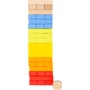 Kép 2/5 - Színes jenga, 55 db-os