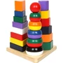 Kép 3/3 - Montessori torony, 3az 1-ben piramisok